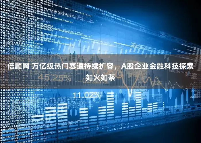 倍顺网 万亿级热门赛道持续扩容，A股企业金融科技探索如火如荼